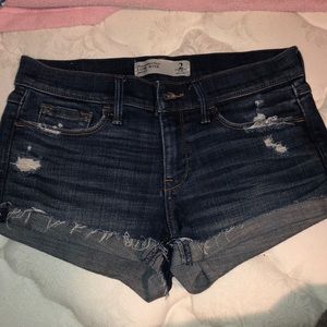 Abercrombie jean shorts
